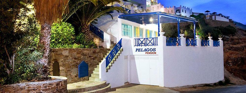 Pelagos Hotel - Apartments Chora Exterior foto