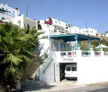 Pelagos Hotel - Apartments Chora Exterior foto